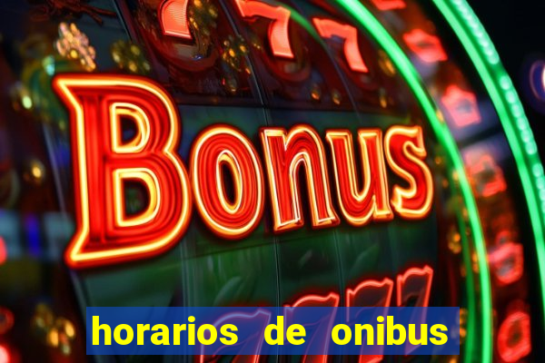 horarios de onibus cassino cidade nova